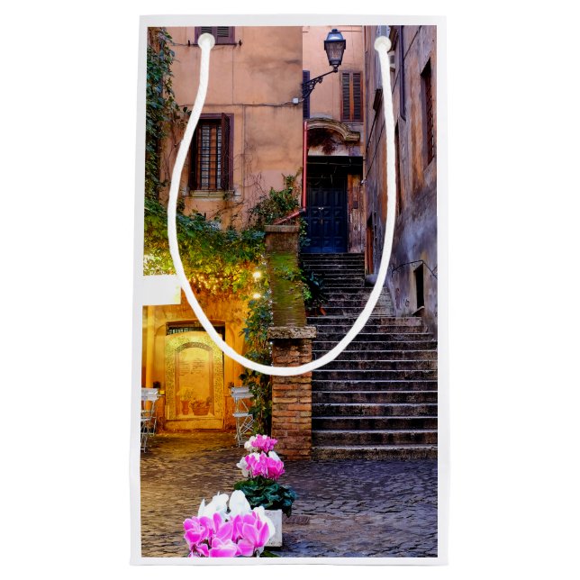 Sacola Para Presentes Pequena Via di San Simone (Frente)