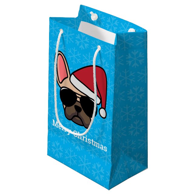 Sacola Para Presentes Pequena Vidro Francês Fawn Light (Frente inclinada)