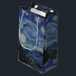 Sacola Para Presentes Pequena Vintage Van Gogh Na Noite Estrelada<br><div class="desc">Esta design inspira-se no óleo de 1889 de Vincent van Gogh na pintura de canvas chamada "A Noite Estrelada".</div>