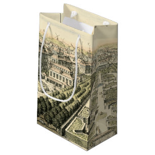 Sacola Para Presentes Pequena Vista aérea do jardim formal por Eric Dahlbergh