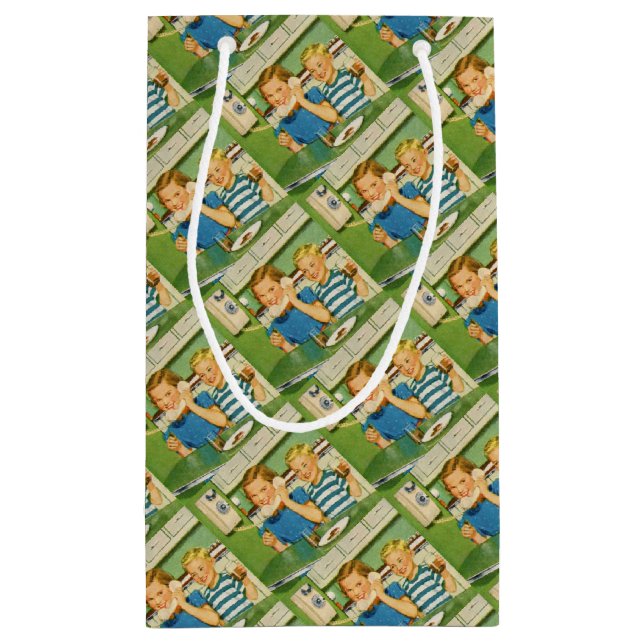 Sacola Para Presentes Pequena Você tem o Príncipe Albert em uma lata? (Verso)