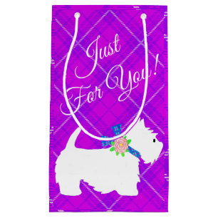 Sacola Para Presentes Pequena West Highland White Terrier