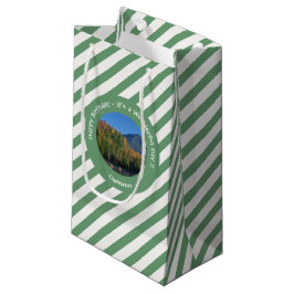 Sacola Para Presentes Pequena Whiteface Mountain, Adirondack Autumn Party Items