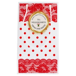 SACOLA PARA PRESENTES PEQUENA XMAS GIFT BAG