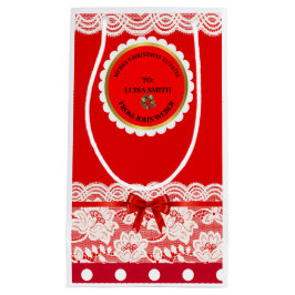 SACOLA PARA PRESENTES PEQUENA XMAS GIFT BAG