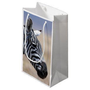 Sacola Para Presentes Pequena Zebra