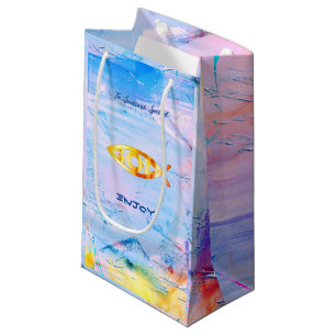 Sacola Para Presentes Pequena Zodiac Peixes Fishes