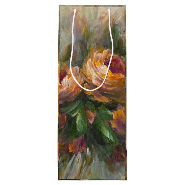 Sacola Para Vinho 315 Roses (Verso)