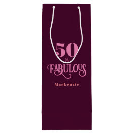 Sacola Para Vinho 50 e Fabulosa Borgonha