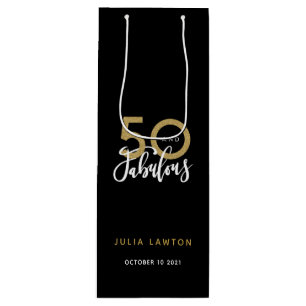 Sacola Para Vinho 50 e fabuloso na moda