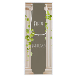 Sacola Para Vinho 50 Fabuloso Tema Grego Elegante de Aniversário Bro