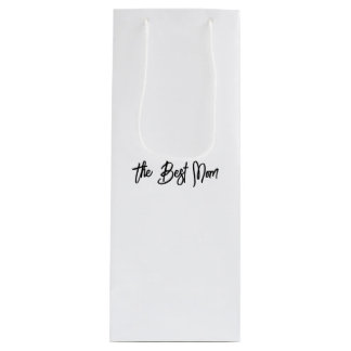 Sacola Para Vinho A melhor mãe