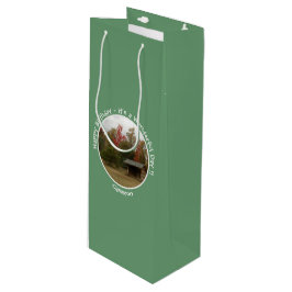 Sacola Para Vinho Adirondack Lean-to em Itens de Festa de aniversári