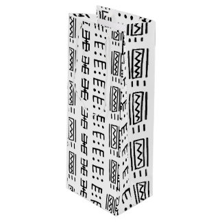 Sacola Para Vinho African Print Wine Gift Bag