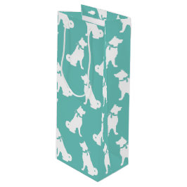 Sacola Para Vinho Akita Dog Puppy