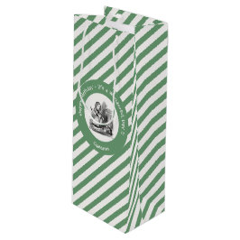 Sacola Para Vinho Alice no Partido das Maravilhas - Alice e o Kitten