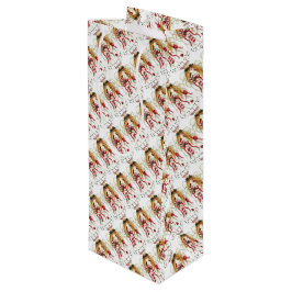 Sacola Para Vinho Angel Natal