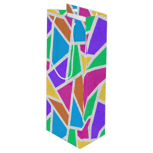 Sacola Para Vinho Ângulo direito do arco-íris