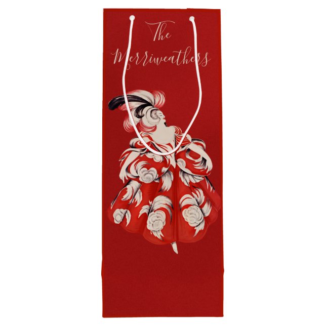 Sacola Para Vinho Anisette Red Wine Gift Bag (Verso)