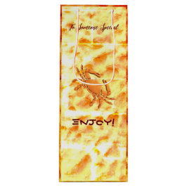 Sacola Para Vinho Aniversário do cancer