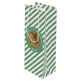 Sacola Para Vinho Antiguamente 1786 Partido Tema do Mapa do Hemisfér