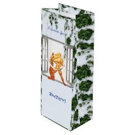 Sacola Para Vinho Aquarius Birthday