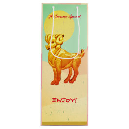 Sacola Para Vinho Aries Birthday