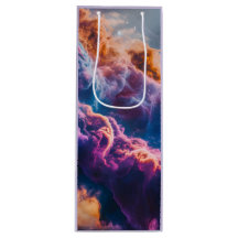Arte de Nebulosa Espacial Abstrata - Colorida e Có