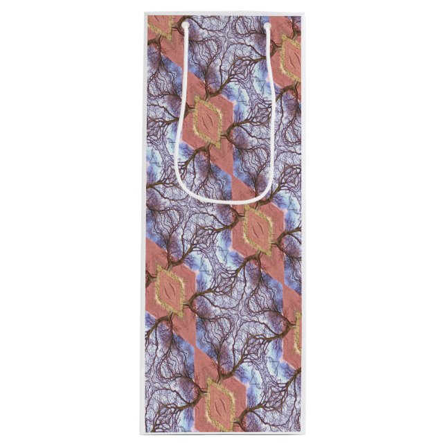 SACOLA PARA VINHO ÁRVORES (Frente)