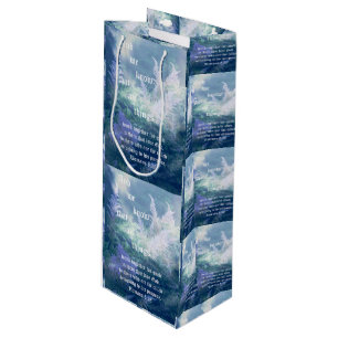 Sacola Para Vinho Astilbe Blue Mist Romanos 8:28