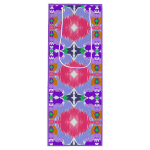 Sacola Para Vinho Aurora Vibrante Kaleidoscópio Elétrico
