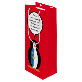 Sacola Para Vinho Azorean Talking Ms Penguin Personalizada