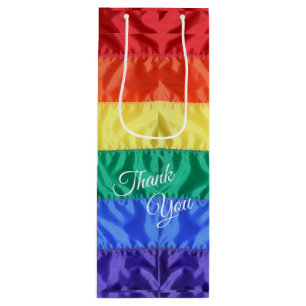 Sacola Para Vinho Bandas arco-íris LGBT LGBT LGBT orgulho gay