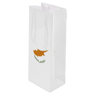 Sacola Para Vinho Bandeira de Chipre