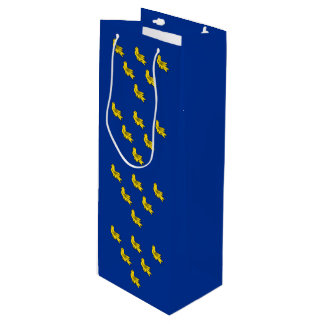 Sacola Para Vinho Bandeira do Presente de Vinho Sussex