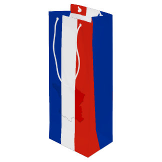 Sacola Para Vinho bandeira francesa