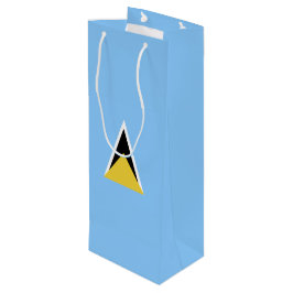 Sacola Para Vinho bandeira santo Lúcia