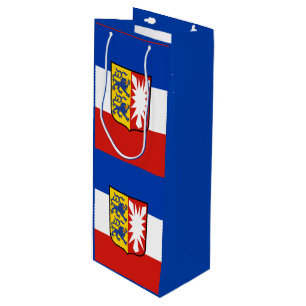 Sacola Para Vinho Bandeira Schleswig-Holstein Gift Bag