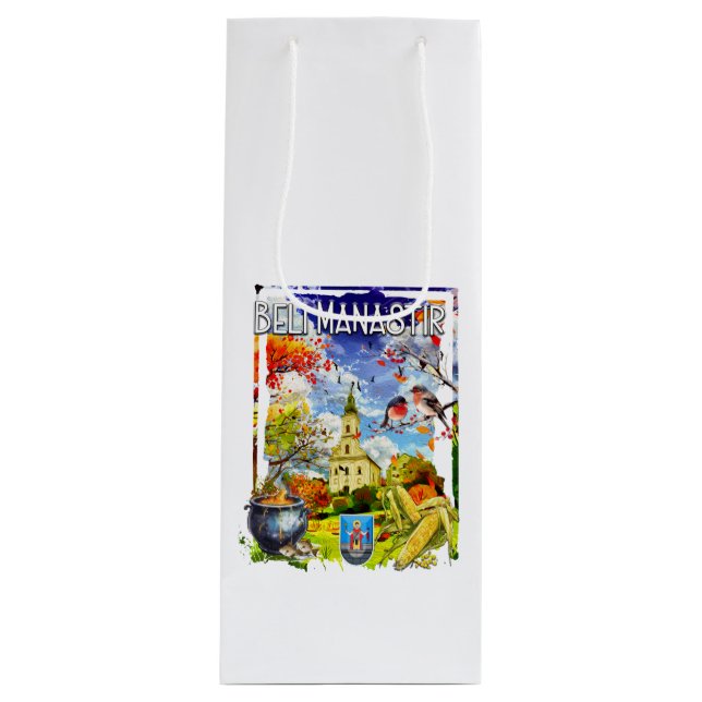 Sacola Para Vinho Beli Manastir (Frente)