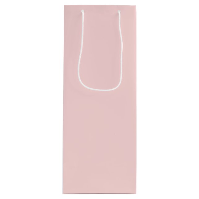 Sacola Para Vinho Blush Haven (Frente)