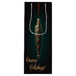 Sacola Para Vinho Bolsa de Presente de Natal Elegante