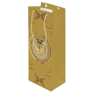 Sacola Para Vinho Bolsa de Presente de Ochre de 1rua ou 50 Ouros