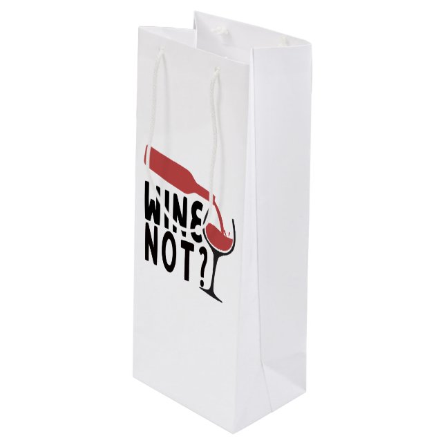Sacola Para Vinho bolsa de presente de vinho (Frente inclinada)