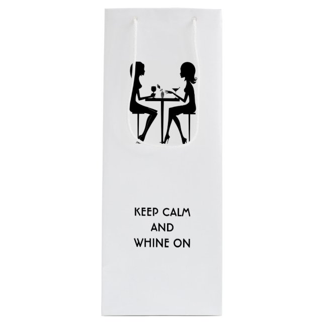 Sacola Para Vinho Bolsa de Presente de Vinho (Frente)