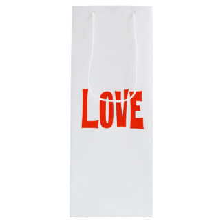 Sacola Para Vinho Bolsa de presentes de amor