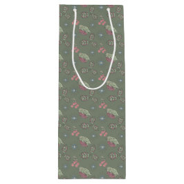 Sacola Para Vinho Bolsa de presentes de Natal Robin