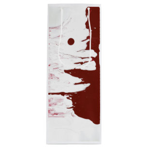 Sacola Para Vinho Bolsa de Vinho com Design de Salpico de Vinho