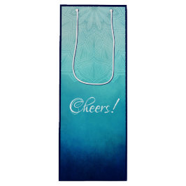 Sacola Para Vinho Bonito Abstrato de Mandala!