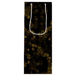 Sacola Para Vinho Borboleta De Vidro Olivada