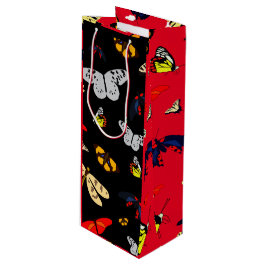 Sacola Para Vinho Borboleta do Partido